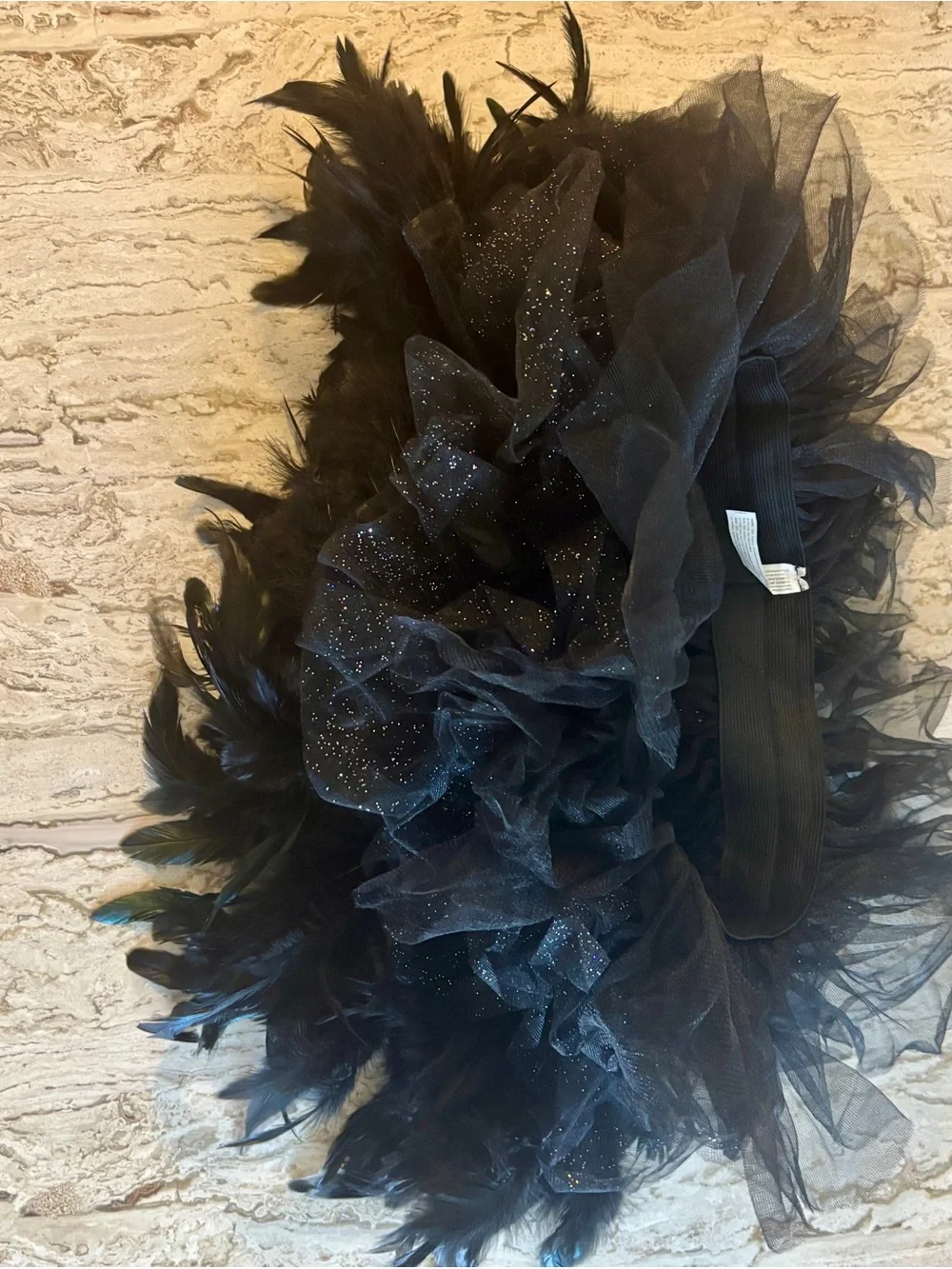 Black Petticoat Set - Feather and sparkle and Classic Tulle